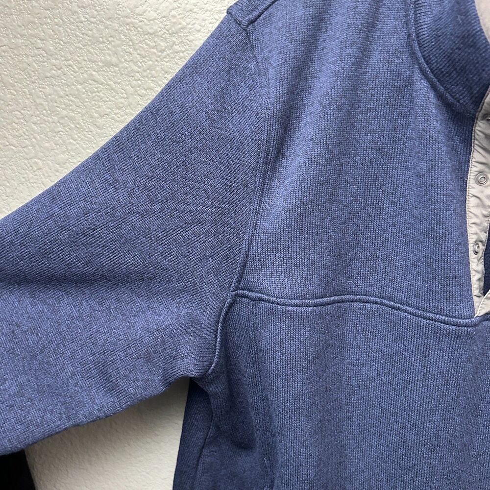 L.L.Bean Men's Sweater Fleece Pullover Bright Navy Size XL Reg Slightly Fitted - Picture 15 of 15